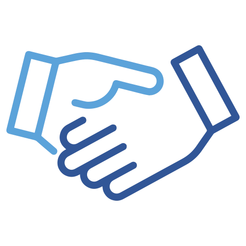 Gauvin immobilier - Serrer main icon